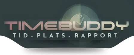 TimeBuddy logotyp — Tid och rapport för fältarbetaren